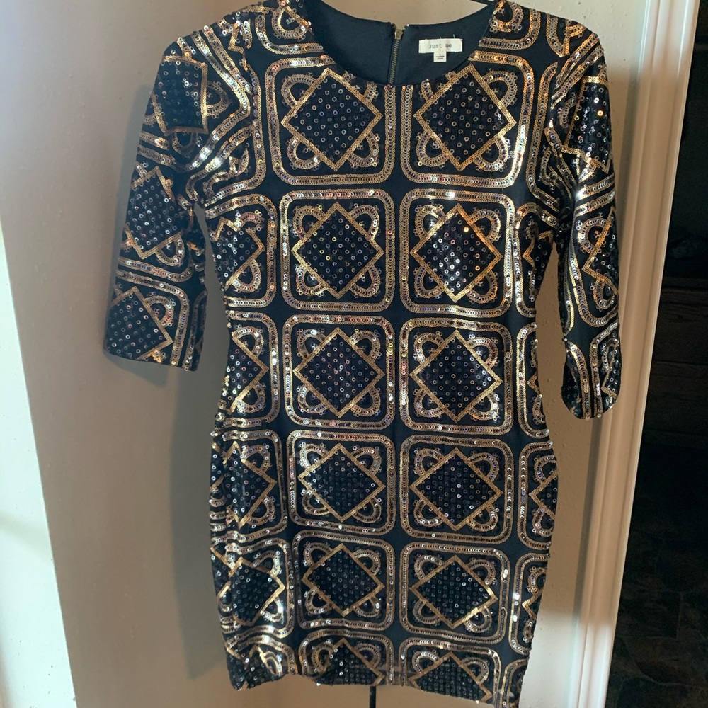 Just Me Sequin Dress